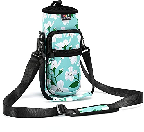Nuovoware Bolsa portabotellas, 750 ml, Verde Lily