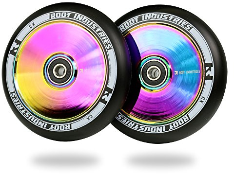 Root Industries 110 mm Air Wheels, Black/Rocket Fuel