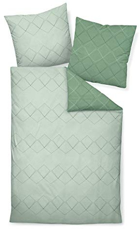Janine Design Mako-Satin Bettwäsche J.D. 87053-06 1 Bettbezug 200 x 220 cm + 2 Kissenbezüge 80 x 80 cm