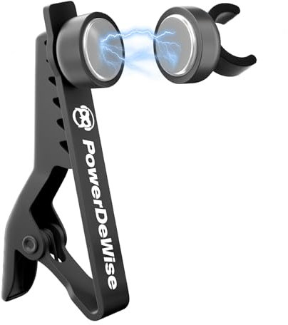PowerDeWise Clip magnétique pour microphone