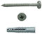 Nobilia 20 x Schraube 5,5 x 60 Kreuz + Dübel Wandschiene Hängeschrank Oberschrank