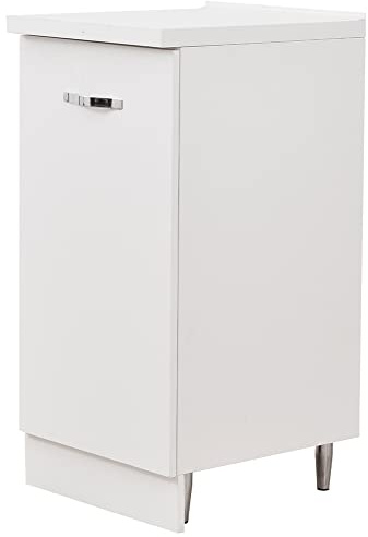 Shally Dogan Mobile Base per Cucina, Mobiletto con Struttura in Legno Robusta e Resistente (Anta Singola)