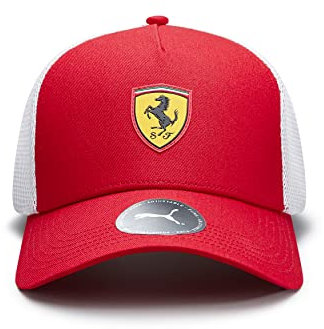 PUMA Scuderia Ferrari - Trucker-Kappe - Rot - Unisex - Größe: Einheitsgröße