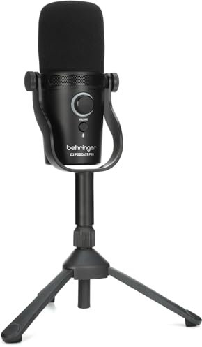 Behringer D2 Podcast Pro - Microfono dinamico USB a diaframma largo