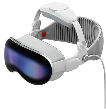 iofeiwak Head Strap Compatible with Apple Vision Pro, Adjustable Head Strap with Soft Sponge Pads for AVP [Ideal Pressure Reducing Strap][Lightweight]