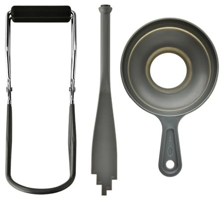 Set de conservas, equipo de conservas de elevación, soporte plegable para tarros de conservas, pinzas antideslizantes de acero inoxidable, accesorios para conservas para principiantes y profesionales