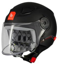 MT Helmets Lite – Casco Moto Infantil Ligero y Seguro con Interior Lavable, Cierre Micrométrico y Calota HIRP | Ideal para Scooter o Quad | Homologado ECE 22.06