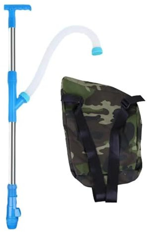 Siembra Esparcidor Mochila agrícola para esparcir fertilizantes, herramienta para sembrar en el jardín, pulverizador manual de fertilizantes duradero y eficiente Multifuncionales Plantador(Stainless S