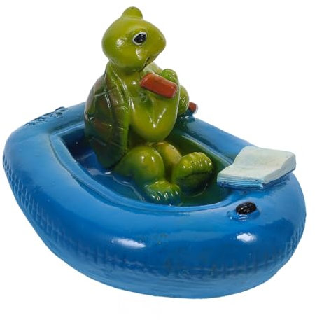 Toddmomy Decorazione Da Tavolo Per Artigianato Animali Da Design Forma Blu Lavorazione Squisita Decorativo Grazioso Per Casa e Piscina