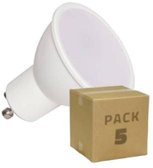 LEDKIA LIGHTING Pack 5 Lampadine LED 12/24V GU10 6W 600 lm GU10