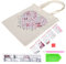 Zerodis DIY Diamond Painting Set, Diamond Stickerei Box für Erwachsene oder Kinder Hamdmake Bag Handgefertigte Wiederverwendbare Kunsthandtasche(BB009)