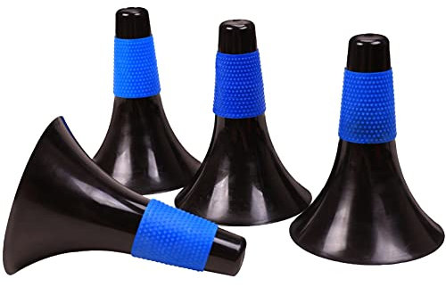 SYH&AQYE 9 Zoll Verkehrshütchen, Agility Training Sportkegel, Fußball Basketball Skating Trainingshütchen für Das Indoor Outdoor Speed Grab Drills Training(BLAU)