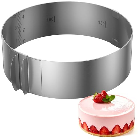 Vonsera 1 Cake Ring, Stainless Steel
