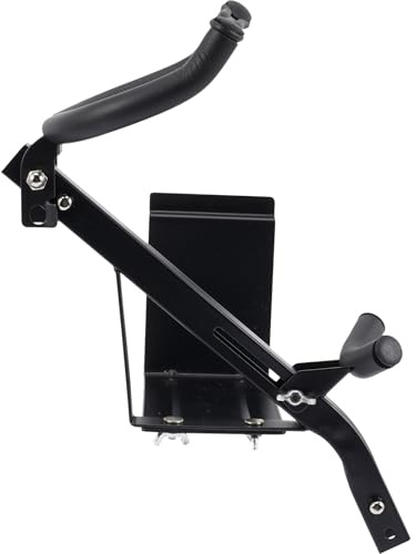 MINAOLULUS Wall-Mounted Tenor Saxophone Stand Rack with Slot Board Sax Holder Bracket for Musical Instrument Storage Compatible with Alto and Tenor Saxophones Space-Saving