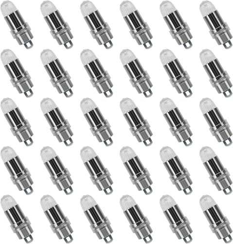 24x Battery Operated LED Party Lights Seasonal Lighting for Balloons Paper Lanterns, Waterproof - Warm White