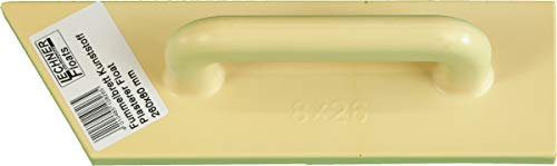 Lechner Fummelbrett, 8x26 cm, Polyurethan, Spitz zulaufend, Schaum mit spitz zulaufendem Rand