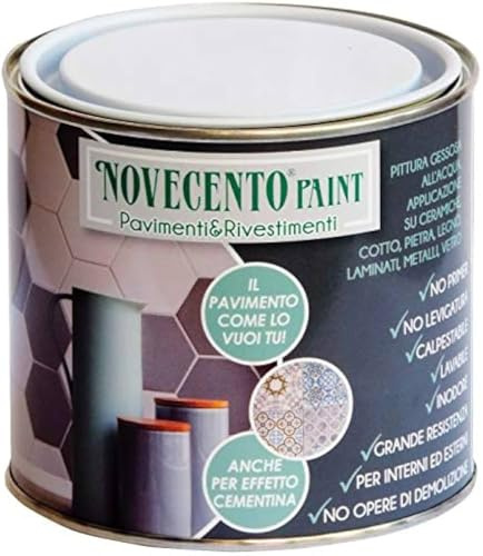 Novecento paint pavimenti & rivestimenti 500 ml (GRIGIO INGLESE)