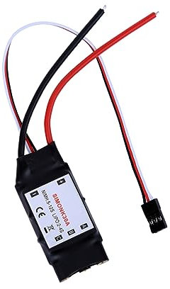 Angoily 30a Bürstenloser Rc Motorregler Esc Professioneller Elektronischer Geschwindigkeitsregler Mit Unterspannungs Und Überhitzungsschutz Für Flugzeug Und Schiffsmodelle