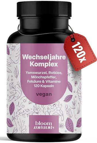 Complejo Menopausia, 120 Cápsulas Veganas, Producido en Alemania