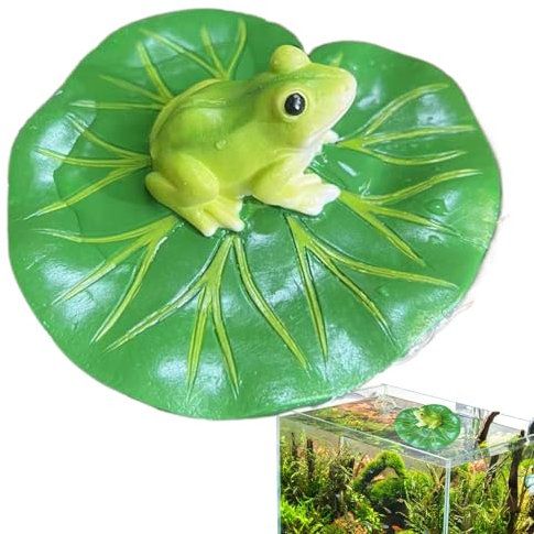 Statue Da Giardino Di Rana - Figura Decorativa Dello Stagno - Decorazione Del Giardino Ornamentale Di Rana Per Cucina Paesaggistica Di Balcone Acquari Per Interni Courtyard Aquariums Camera Da Letto I