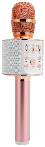 EIMSOAH Microfono da Canto Bluetooth con Riduzione del Rumore Multistrato per la Riproduzione Musicale di Alta qualità Durante le Riunioni Aziendali