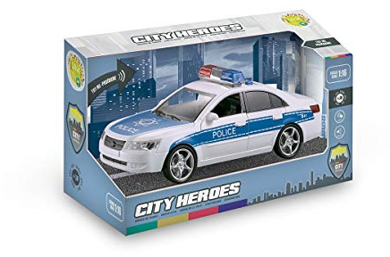 Tachan - Coche de Policía, Escala 1:16 (CPA Toy Group Trading S.L. 746T00457)