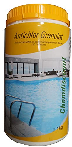 1kg Antichlor, für überchlortes Schwimmbadwasser, für überchlorten Pool
