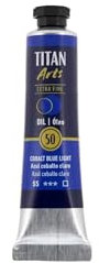 TITAN ARTS - Huile extra fine Titan 20 ml - 50 bleu cobalt clair série 5