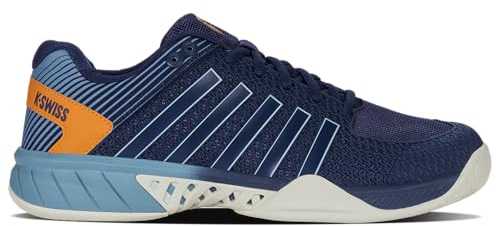 K-Swiss Homme Express Light Pickleball Chaussures de Tennis, Oceana Forg Me Not, 45 EU