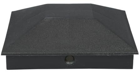 Dioche Tappi per Pali per Recinzione in Legno da 10 Pezzi Coperture per Pali in Plastica ABS da 4x4 Pollici per Uso Esterno | Protegge da Screpolature e Marciume