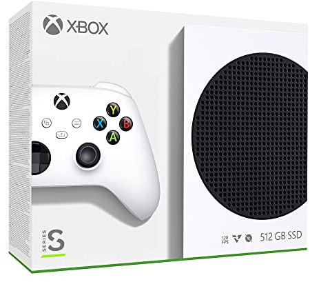 NewXbox Series S 512GB SSD All-Digital Gaming Console + 1 Wireless Controller, White - 1440p Resolution, Up to 120 FPS, 802.11ac 2x2 WiFi WEPGPY USB_Cable