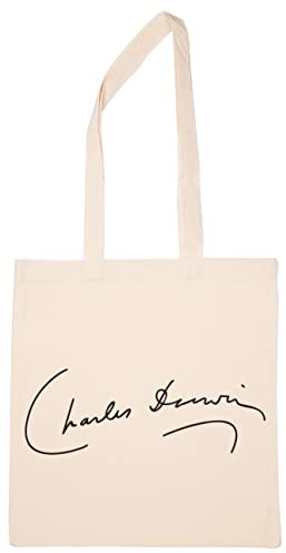 Enigmae Karl Darwin Unterschrift Wiederverwendbar Einkaufen Lebensmittelgeschäft Baumwolle Tasche Reusable Shopping Bag