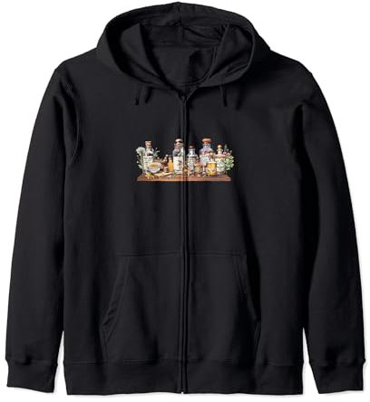 Breloque vintage Pharmacie : bouteille de médecine rétro Sweat à Capuche