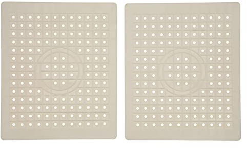 Tapis D'évier de Cuisine, 2 Tapis D'évier pour Fond D'évier de Cuisine, Tapis de Protection D'évier Antidérapant Facile à Nettoyer pour la Cuisine
