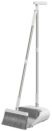 OYWEHECE Escoba y Tope de Polvo, Mango Largo, Escoba Ligera, Escoba de pie Vertical de pie de Soporte de Soporte de Soporte de Soporte para la habitación de la habitación de la habitación