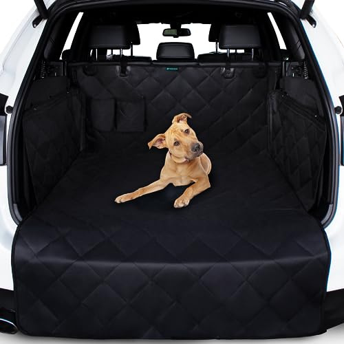 Yummy Bee Car Boot Protector for Dogs - Boot Liner for Dogs - Dog Boot Liner and Bumper Protector - Heavy Duty 4 Layer Car Boot Cover - Waterproof Non Slip Large Universal Fit 4x4 Estate SUV