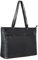 STILORD 'Astrid' Shopper Handtasche Leder Damen Schultertasche Vintage Ledertasche mit Laptopfach Elegante Businesstasche Aktentasche für Frauen Echtleder, Farbe:schwarz