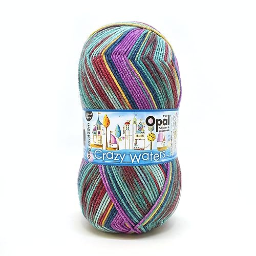 Opal - Opal Crazy Waters 11310 4-Ply Durable Chaussette Fil - 1x100g