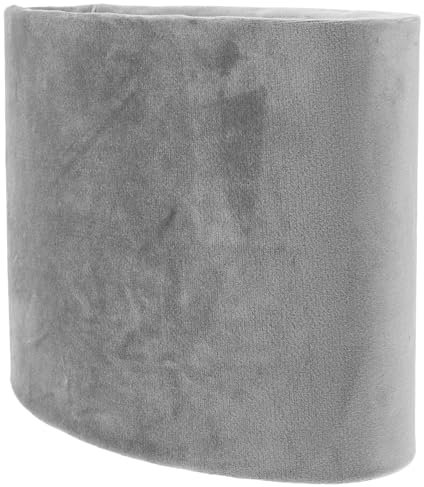 WOONEKY 1stk Lampenschirm Led Ovaler Lichtschirm Deckenleuchtenschirm Dekorative Stehlampe Schreibtischlampe Leuchter Abdeckungen Für Tischlampen Fransenlampe Weiße Tischdekoration Stoff