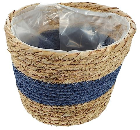 UKCOCO Corbeille à Fleurs Panier de Rangement Décoratif Accessoire de Au Style pour Plantes Décoration Intérieure