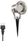 ledscom.de Projecteur de jardin piquet de terre MIBU pour l'extérieur inox chromé mat lampe LED GU10 gradable 3 niveaux blanc W 609lm