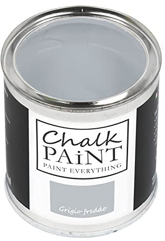 Chalk Paint Everything® Grigio Freddo - Sans poncer colore facilement tous les matériaux (750 ml) Produit professionnel