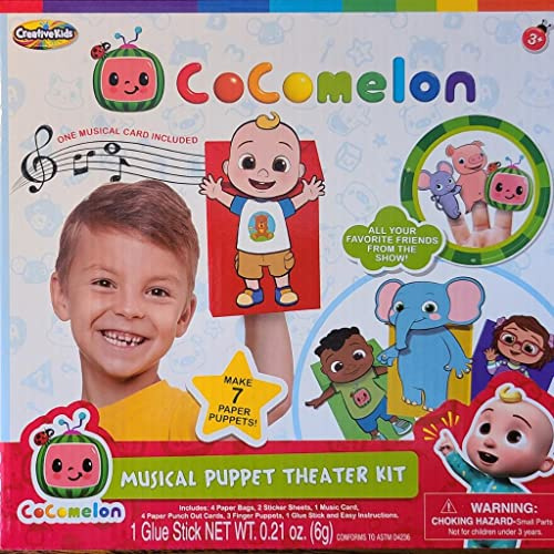 CoComelon Musical Puppet Theater Kit for Kids