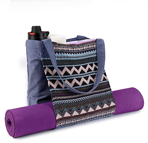 Thermikoa Yogatasche, Yogamatte Tasche, Yogatasche für Matte und Zubehör, Groß, Geräumig, Gym, Pilates und Yoga Tasche, Yoga-Zubehör, Yogamattentasche