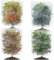 Evoio Fruit Tree Netting Bird Protection with Drawstring, 4 Pack Plant Netting 140 x 120cm Tomato Blueberry Bushes Cover Mesh Garden Plant Netting Barrier Cover Bags for Bird Vegetables Fruits Tree