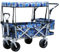 KNOXC Trolleys, G-Arden Trolley-Wagen, Höhenverstellbare Faltbare G-Arden-Wagon/Trolley Mit Doppelbremsscheibe Griff Hecktasche Tasche/Tarnblau