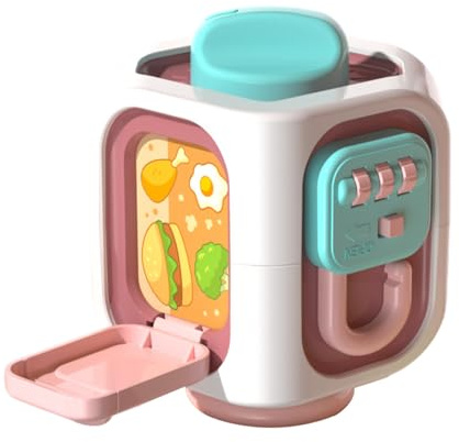 Activity Cube Kids – Interactive Fine Motor Skill Busy Cube Boys and Girls, Sensory Learning Toy for Toddler Travel Play, Educational Development Toy Home 3.15 in