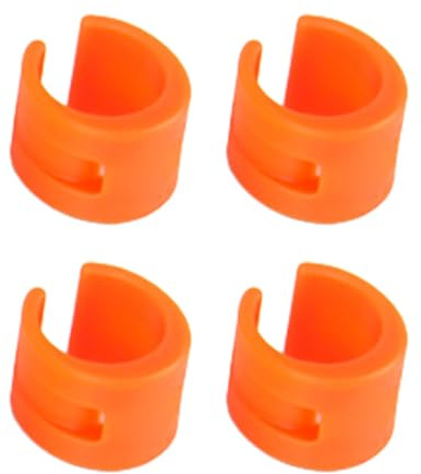 ZYHARUKO 4 protectores de cadena para bicicleta, protectores de marco de bicicleta, almohadillas protectoras de goma, anillos de protección de cadena, protector de horquilla de bicicleta