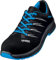 Uvex 2 Trend Work Shoes for Men & Women, Safety Shoes S1 SRC with Steel Toe Cap, Black/Blue, Size 6