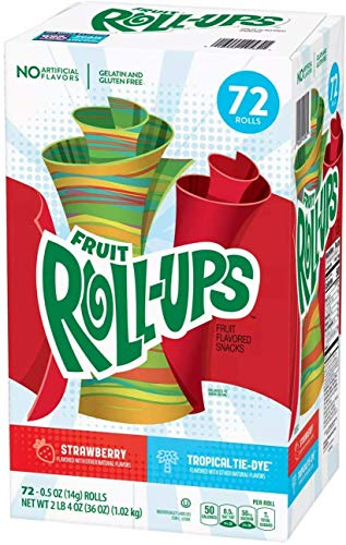 Betty Crocker Fruit Roll-Ups Variety Pack 72ct/box
